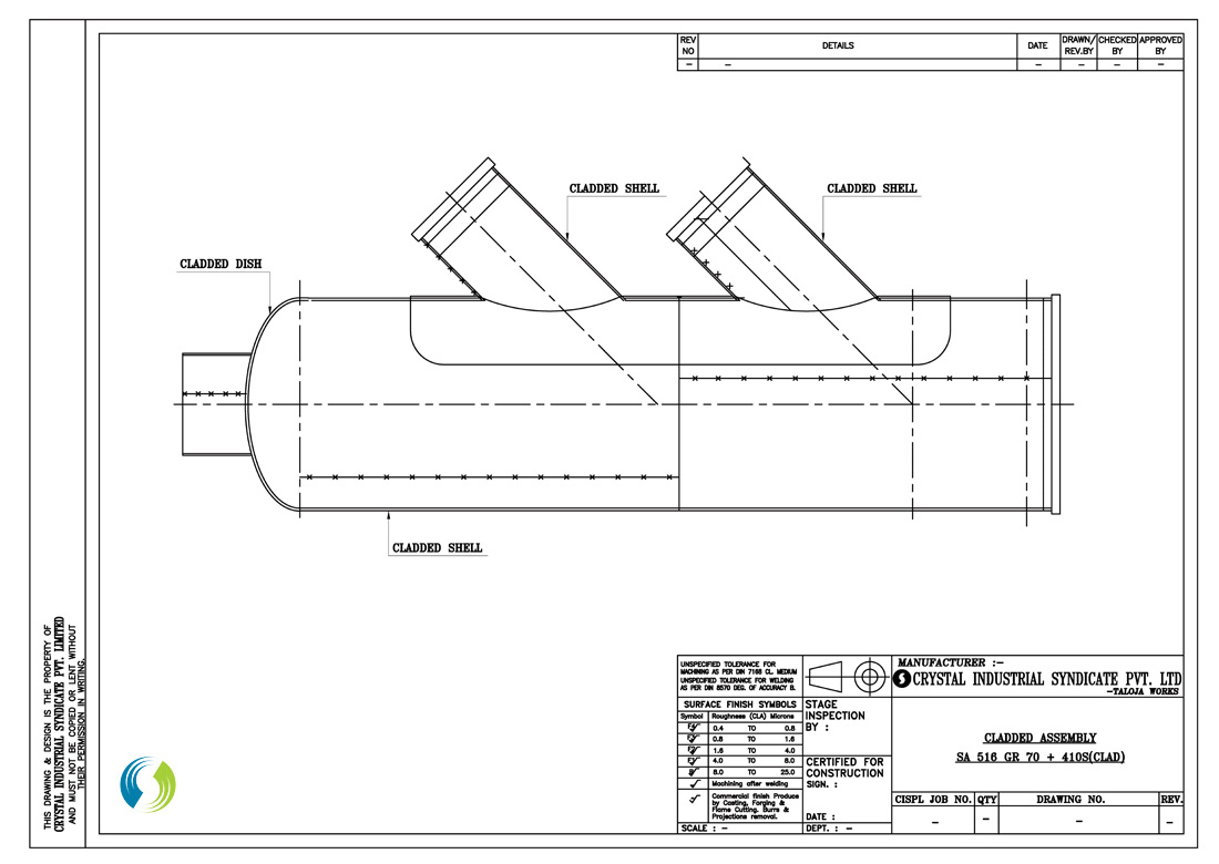 Cladded Assembly